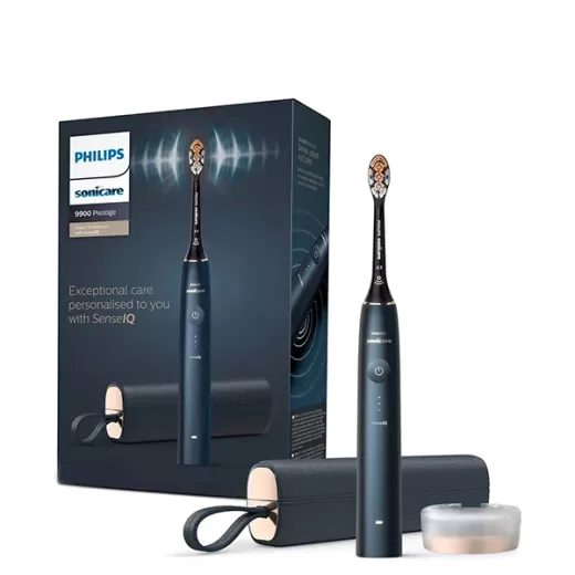 Электрическая зубная щетка Philips Sonicare 9900 Prestige SenseIQ Black HX9992/12