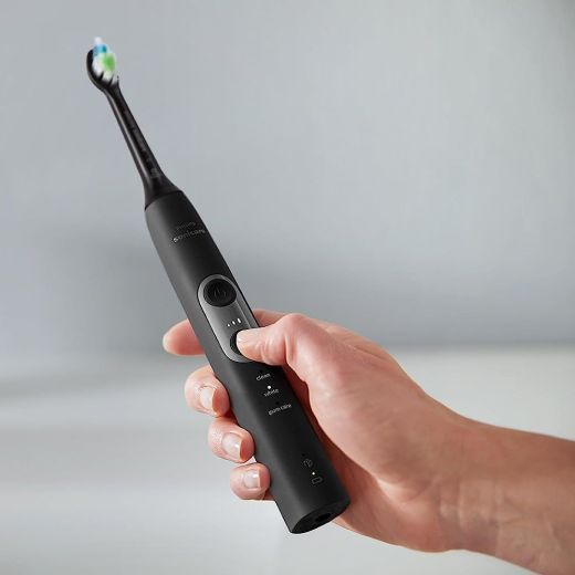 Електрична зубна щітка Philips Sonicare ProtectiveClean 6500 Black (HX6462/08)