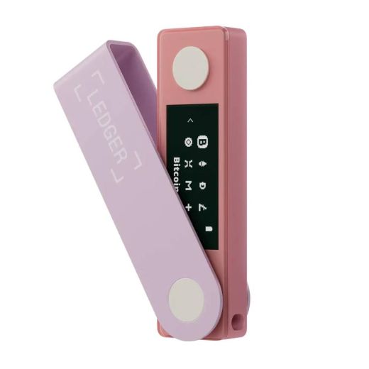 Холодный криптокошелек для криптовалюты Ledger Nano X Pastel Pink (LEDGERSPLUSPP)