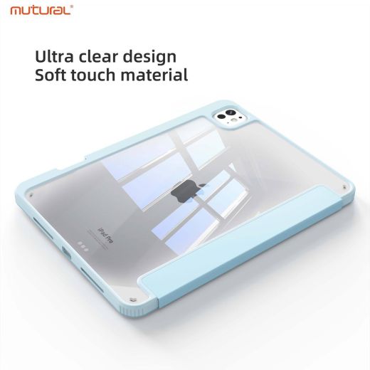Чохол-підставка Mutural Xing Yi Case Cute Puppy SkyBlue для iPad Air 11” M3 | M2 (2025 | 2024)