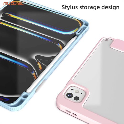 Чохол-підставка Mutural Xing Yi Case Happy Puppy Black для iPad Air 11” M3 | M2 (2025 | 2024)