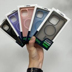 Чехол Alabay Cloud Matte Series Light Blue для iPhone 15 Pro Max