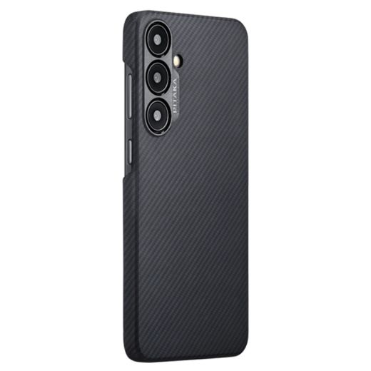 Карбоновый чехол Pitaka Classic Ultra-Slim Case Black/Grey Twill для Samsung Galaxy S24 (KS2401)