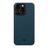 Карбоновий чохол Pitaka MagEZ Case 3 1500D Black/Blue (Twill) для iPhone 14 Pro Max (KI1408PM)