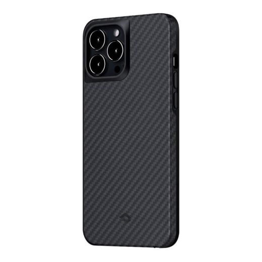 Протиударний чохол Pitaka MagEZ Case Pro Black | Grey для iPhone 13 Pro Max (KI1301PMP)