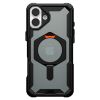 Противоударный чехол UAG Plasma XTE Magsafe Black/Orange для iPhone 16 (114476114097)