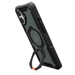 Противоударный чехол UAG Plasma XTE Magsafe Black/Orange для iPhone 16 (114476114097)