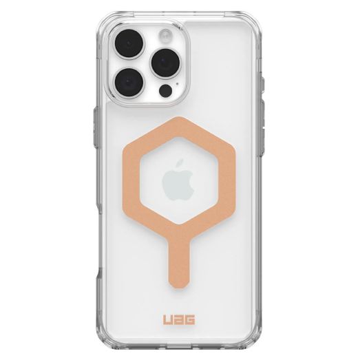 Протиударний чохол UAG Plyo Magsafe Ice/Gold для iPhone 16 Pro (114480114381)
