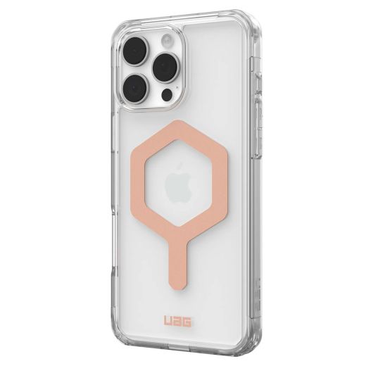 Противоударный чехол UAG Plyo Magsafe Ice/Rose Gold для iPhone 16 Pro (114480114348)