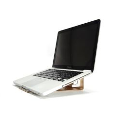Подставка для ноутбука COTEetCI NOTEBOOK STAND (Aluminum) Gold