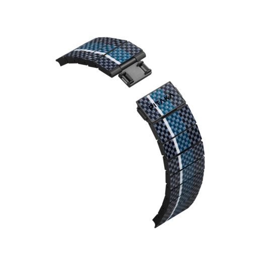 Карбоновый ремешок Pitaka Poetry of Things Chromacarbon Band Moon для Apple Watch 42мм | 41мм | 40мм