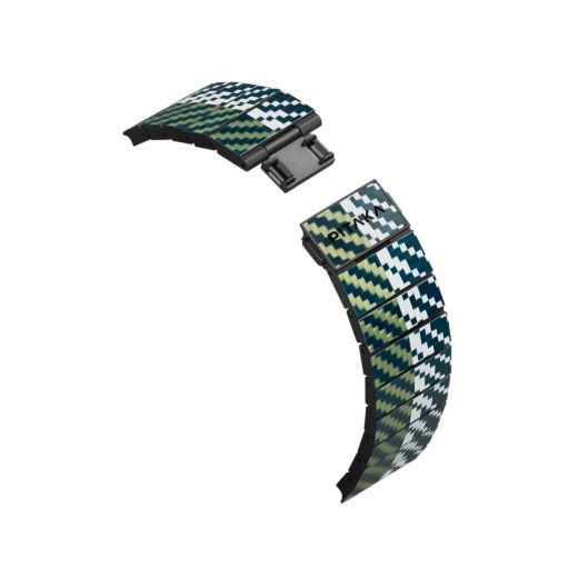 Карбоновий ремінець Pitaka Poetry of Things Chromacarbon Band Wind для Apple Watch 42мм | 41мм | 40мм