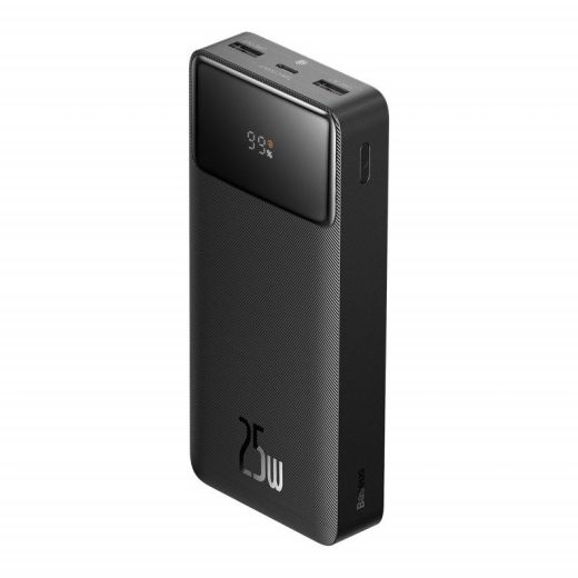 Повербанк (внешний аккумулятор) Baseus Bipow Digital Display 20000mAh 25W (QC3.0 PD) (PPBD020301) Black