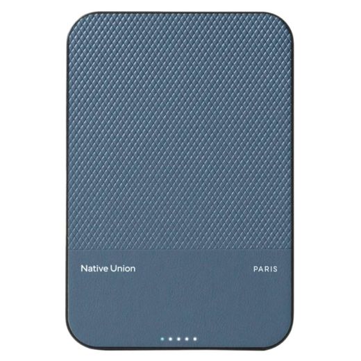 Повербанк Native Union (Re) Classic Magnetic Power Bank 5000mAh Navy (PB-5KMS-NAV)
