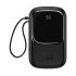Повербанк Baseus Qpow Digital Display quick charg 20000mAh 20W (with Type-C cable) Black PPQD-H01 Повербанк Baseus Qpow Digital Display quick charg 20000mAh 20W (with Type-C cable) Black PPQD-H01