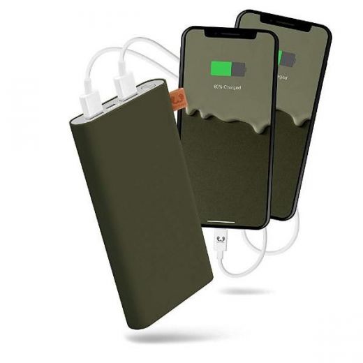 Повербанк с беспроводной зарядкой Fresh 'N Rebel Powerbank V2 12000 mAh Army (2PB4500AR)