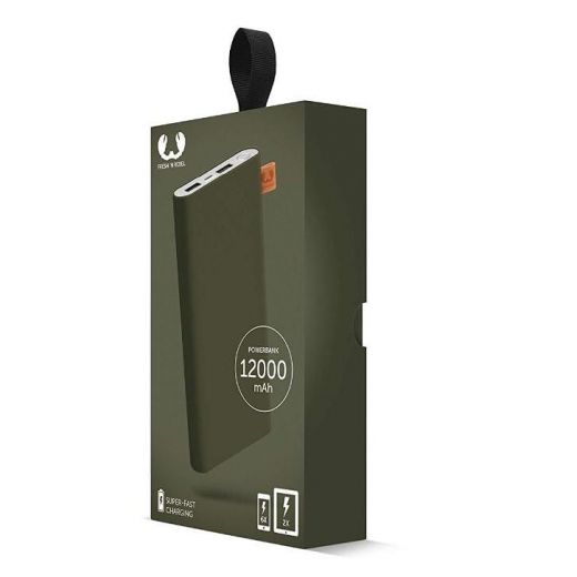 Повербанк с беспроводной зарядкой Fresh 'N Rebel Powerbank V2 12000 mAh Army (2PB4500AR)