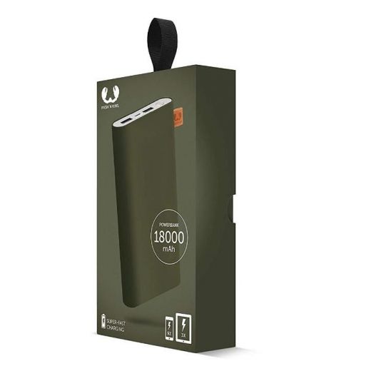 Повербанк с беспроводной зарядкой Fresh 'N Rebel Powerbank V2 18000 mAh Army (2PB5500AR)