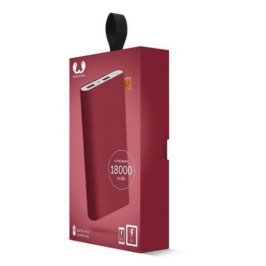 Повербанк (Внешний аккумулятор) Fresh 'N Rebel Powerbank V2 18000 mAh Ruby (2PB5500RU)