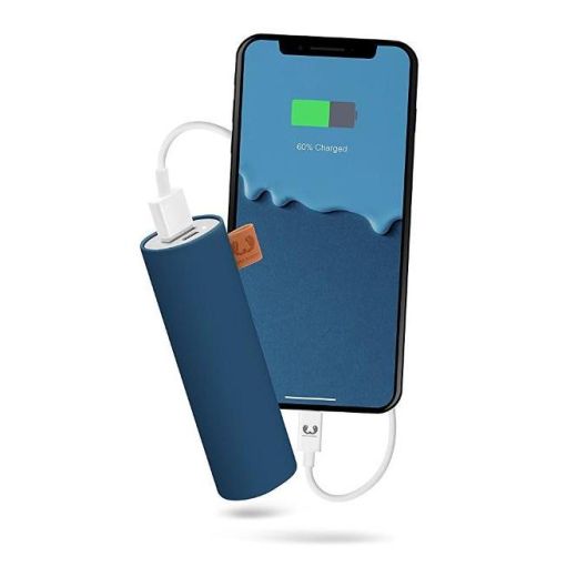 Повербанк з бездротовою зарядкою пристрій Fresh 'N Rebel Powerbank V2 3000 mAh Indigo (2PB1500IN)