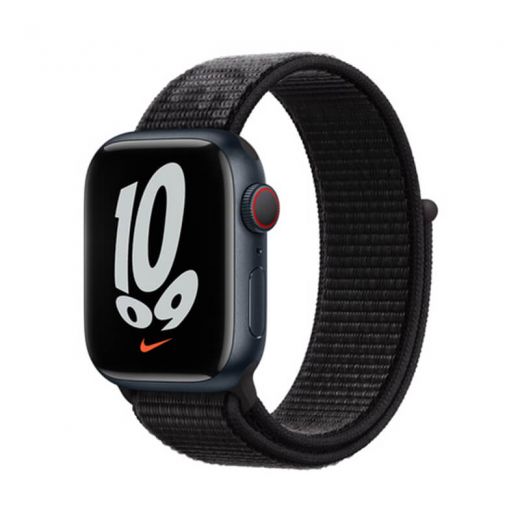 Ремешок CasePro Nike Sport Loop Black для Apple Watch 41mm | 40mm | 38mm 