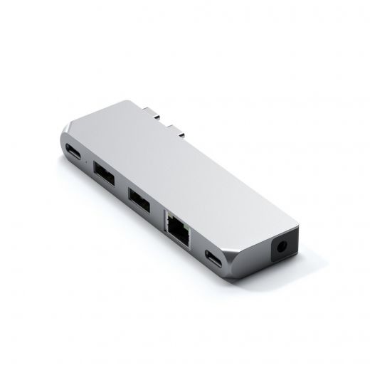 Адаптер Satechi Pro Hub Mini Silver (ST-UCPHMIS) для MacBook Pro 14' | MacBook Pro 16' M1