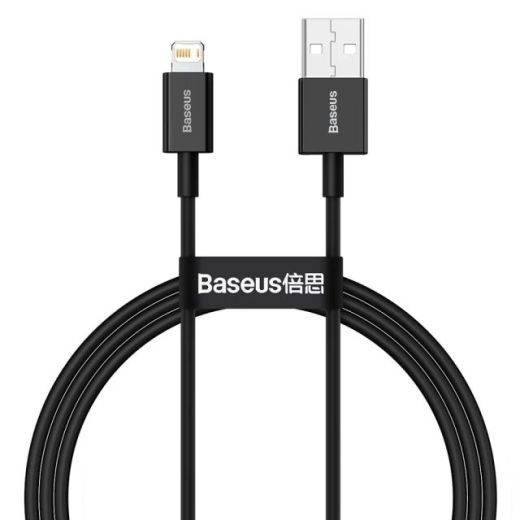 Кабель Baseus Superior Series Fast Charging USB-A to Lightning 1 метр Black (CALYS-A01)