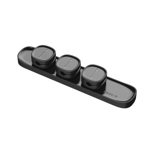 Держатель для кабеля Baseus Cable Management Cable Organizer Wire Holder Black (ACWDJ-01)