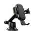 Автодержатель с функцией беспроводной зарядки Baseus Wireless Charger Gravity Car Mount Black (WXYL-A01)