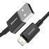Кабель Baseus Superior Series Fast Charging USB-A to Lightning 1 метр Black (CALYS-A01)