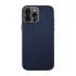 Кожаный чехол Sandmarc Pro Leather with MagSafe Case Navy для iPhone 15 Pro Max