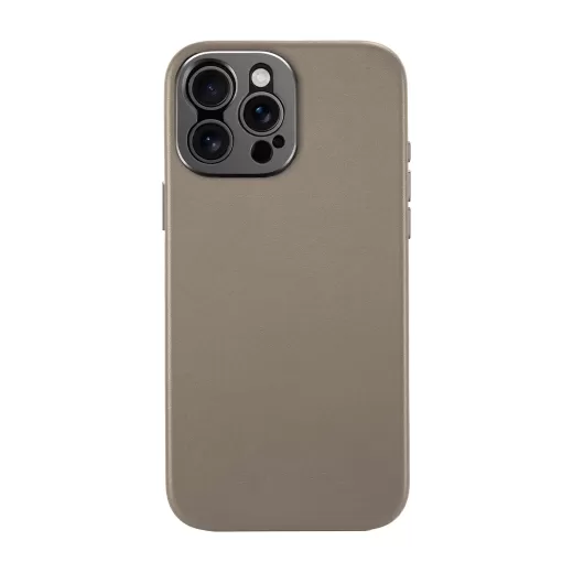Кожаный чехол Sandmarc Pro Leather with MagSafe Case Sand для iPhone 15 Pro Max