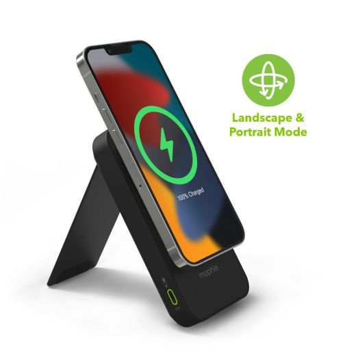 Павербанк (Зовнішній акумулятор) Mophie Powerstation 10K Stand with MagSafe (401109563)