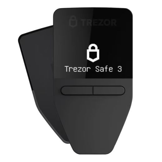 Апаратний гаманець для криптовалюти Trezor Safe 3