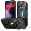 Чехол ESR Classic Hybrid Case with Stash Stand (HaloLock) Case Clear Black для iPhone 15 Pro Max