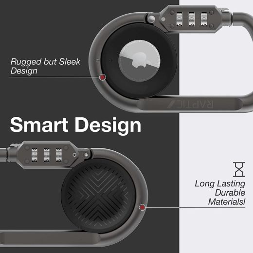 Карабін з замком RAPTIC Link & Lock для Apple AirTag (XD51346)