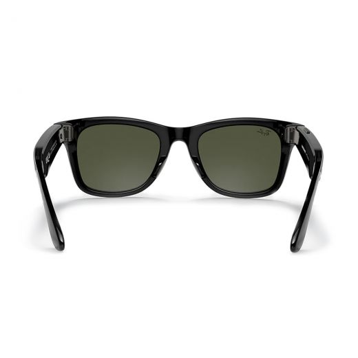 Cмарт-окуляри Ray-Ban Stories | Wayfarer Shiny Black Classic G-15 Green Lens