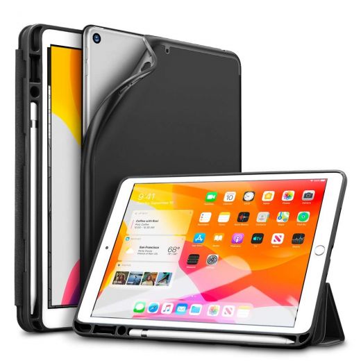 Чохол ESR Rebound Pencil Trifold Smart Case Black для iPad 10.2" (2019/2020)