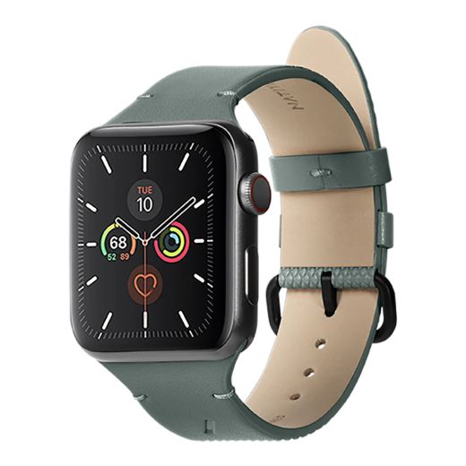 Ремінець Native Union (Re)Classic Slate Green для Apple Watch  49мм | 45мм | 44мм (RESTRAP-AW-L-GRN)