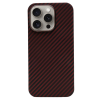 Карбоновий чохол CasePro Premium Carbon Case with MagSafe Red для iPhone 14 Pro Max