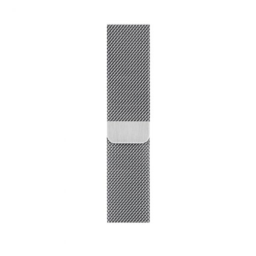 Ремешок Milanese Loop Silver для Apple Watch 42mm | 44mm SE | 6 | 5 | 4 | 3