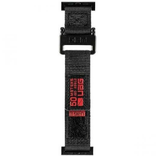 Ремінець UAG Active Strap Black (19149A114040) для Apple Watch 40/38