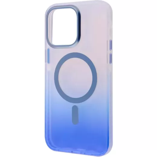 Чохол CasePro Shield Gradient with MagSafe Blue для iPhone 15 Pro