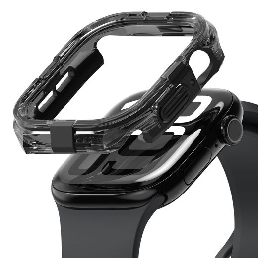 Чехол Ringke Fusion Bumper Black для Apple Watch 10 (42мм)