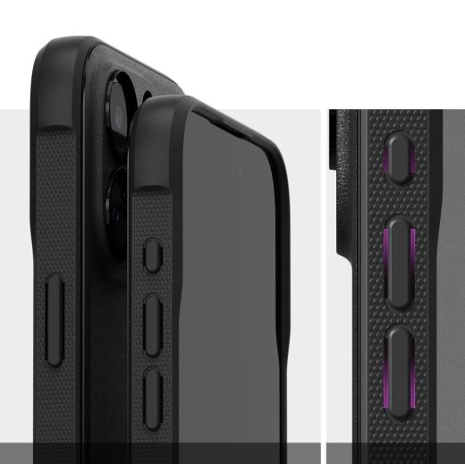 Протиударний чохол із захистом камери Ringke Onyx Magnetic MagSafe Black для iPhone 15 Pro 
