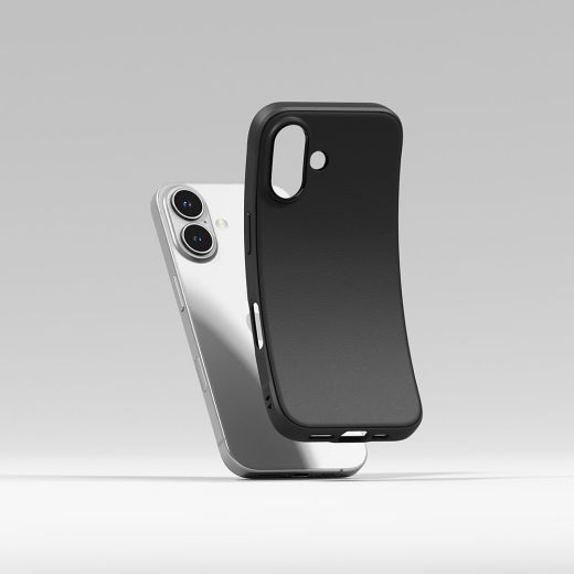 Противоударный чехол с защитой камеры Ringke Onyx Magnetic MagSafe Black для iPhone 16