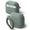 Чехол с карабином Ringke Onyx Magnetic MagSafe Sage Green для AirPods 4 (2024)