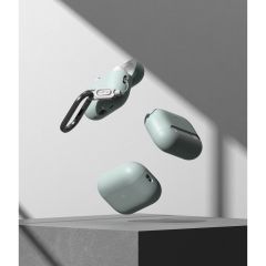 Силиконовый чехол с карабином Ringke Silicone Seafoam для AirPods Pro 1 | 2