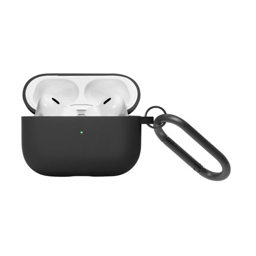 Силиконовый чехол с карабином Native Union Roam Case Black для Airpods Pro (2 поколение) (APPRO2-ROAM-BLK-NP)