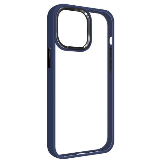 Прозорий чохол Rock Protection Case Crystal Blue для iPhone 15